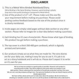 craft maniacs A5 NOTEBOOK + KEYCHAIN COLLECTION A5 Notebook RULED 160 Pages image 5