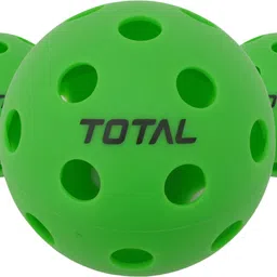 Total Pickleball 26 Holes Indoor Practice Balls (Pack of 3)-Dark Green Pickleball Ball-image-13