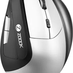 Zoook Infinite Vertical Mouse,6 Buttons,Ergonomic High Precision Sensor, Auto Turn Off Wireless Ambidextrous Optical Mouse-picture-28