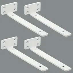 Floating Brac- White 15.24 Shelf Bracket-10