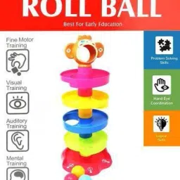 wonder digital 4 Layer Ball Drop and Roll Swirling Tower Set, Puzzle Toy image 2