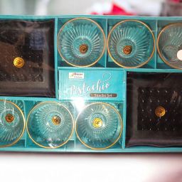 Gift Serving Set, For Paneer, Samosa, Momo, Idli, Dosa, Snack Bowl, Platter Bowl, Tray, Plate Serving Set-22