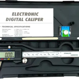 Aerospace Digital Vernier Caliper (6 inch) Economy range Metric or Imperial Dual Reading, Fine Adistment Roller Hardened Stainless Steel Digital Caliper-image-16