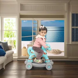 toyprofessor Birthday Gift for Kids/Boys/Girls | Horse Rocker Rideons & Wagons Non Battery Operated Ride On-picture-21