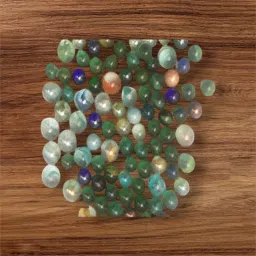 100Pieces Mix OR Multicolour Kanche Glass Marble Ball_41-image-91