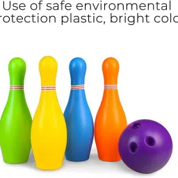 Bowling Game Set for Kid 10 Pin 2 Ball Toy Gift Boys Girls Year-12