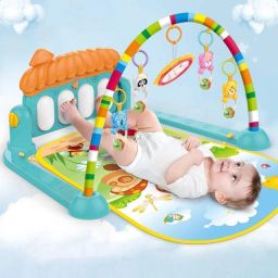 Gym Fitness Rack with Musical Piano Hanging Rattles Baby Activity Playmate Toys-picture-11