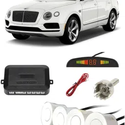 PKNA0036 White Car Reverse Parking Sensor with LED Display 4 Sensor PKNA0036 Parking Sensor-image-19