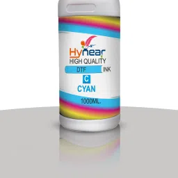HYNEAR High Quality DTF Pigment Ink 1ltr. For A Cyan Ink Bottle-1