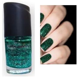 beautiful glitter green nail polish pack of 1 green-image-24