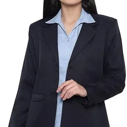 naida Women Solid, Self Design Single Breasted Casual, Festive, Formal, Party, Sports, Wedding, Lounge Wear Blazer-picture-0
