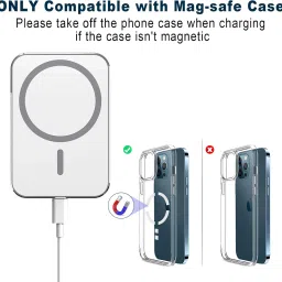 10000 mAh 20 W Wireless With MagSafe Compact Pocket Size Power Bank-image-29