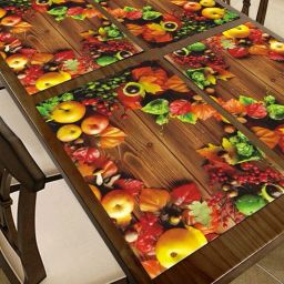 revexo Rectangular Pack of 6 Table Placemat image 2