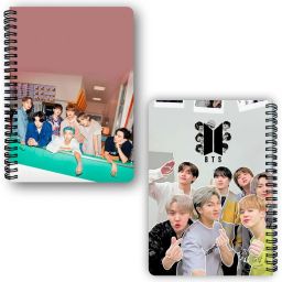 BTS Kpop Notebook A5 Diary Unruled 150 Pages-image-71