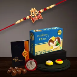 Rakhi For Brother |Rakhi with Chocolate | Rakshabandhan gift set |Y22K1_504_BS32 Assorted Gift Box-picture-23