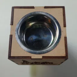 ZADLAXAR Aroma Diffuser Kapoor Dani | Wood Diffuser Incense Burner Holder Kapoor Dani Night lamp Diffuser image 3