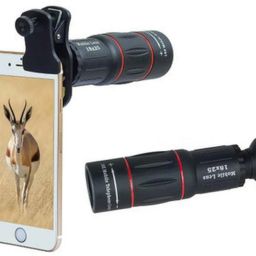 DRUMSTONE 18X Zoom Telescope Lens Kit With 228 Stand Mobile Phone Lens image 3