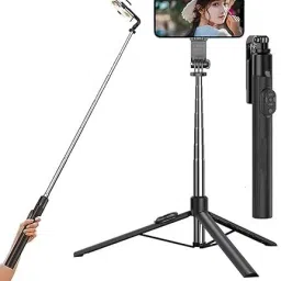 Sconzi Y17 (170 Cm) Long Selfie stick with Detachable Bluetooth Remote Bluetooth Selfie Stick-image-78