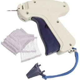 9S Arrow Tag Gun, 65mm 1000 WHITE Tag Pin Barbs,1 Needle Cloth Price Label Attacher Taging Gun-27