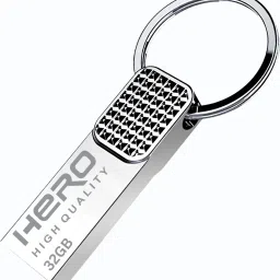herohighquality HEROPD32GB 32 GB Pen Drive Compatible with Laptop, Desktop Computer, Gaming Console, Tablet, Mobile USB 2.0 Metal Case-26