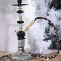 14 inch Iron, Glass Hookah-image-85