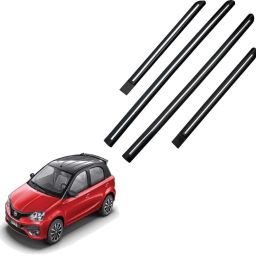 TOYOTA ETIOS LIVA DOOR SIDE BEADING CHROME LINE SET OF 4 Car Beading Roll For Door-31