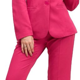 Women Formal Suit Solid Suit-image-37