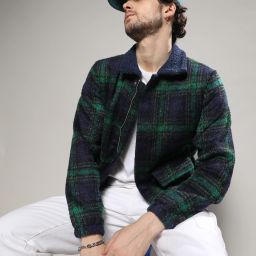 Men Colorblock Casual Jacket-image-41