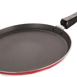 Non-Stick Flat Tawa With Bakelite Handle Tawa 28 cm diameter-image-25