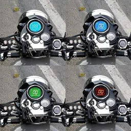 autopowerz 7 Multicolor LCD Screen Digital Speedometer Digital Speedometer image 2