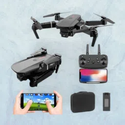 E88 Camera dronremot Control Quadcopter 360 Flip Stunt WiFi Wings 2 Batteries_29 Drone-10