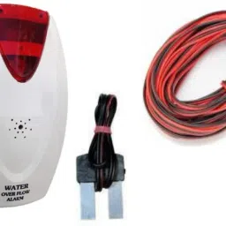 KRISHNA Water Tank Overflow Alarm & 15mtr Connecting Wire with Sensor Wired Sensor Security System-0