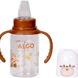 ALGO Jr. Baby Spout Sipper with Twin Handle- Spill proof-image-2