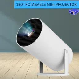 SACRO Mini HD Projector for Home 4KSupport With Built-in App Netflix/Prime/YouTubeA262 (4500 lm / 1 Speaker / Wireless / Remote Controller) Portable Projector-6