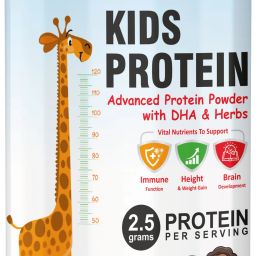 Kids Protein Powder with DHA,Vitamin-D for Growth,Immunity, Active and Strong Kid Protein Shake-71