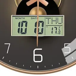 gracious mart Analog-Digital 29.5 cm X 29.5 cm Wall Clock image 2
