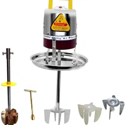 Madhani Machine with 2 Rods and 4 Phool Best For Dairy Products Like Milk, Butter, Curd, Lassi Butter Maker Churn-66