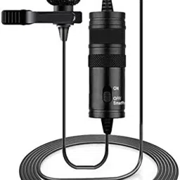 BRSS BYM1 Omnidirectional Lavalier Condenser Camera/Phone/Pc Mic 20ft Audio Cable Camera Microphone-picture-0