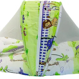 Baby Mattress with Mosquito Net(0-6 Months) standard crib-picture-3