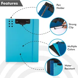 polen Foldable Clipboard File Exam Board image 3