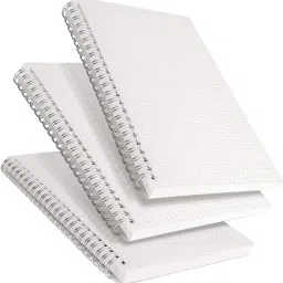 A5 Dotted Spiral Notebook,Journal with 100 gsm Thick Paper for Bullet Journaling A5 Notebook Dotted 160 Pages-16