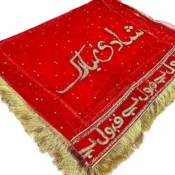 Net Embroidered Red Women Dupatta-picture-5