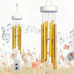Large Wind Chime for Home Garden Patio Decoration and Meditation Aluminium Windchime-image-23