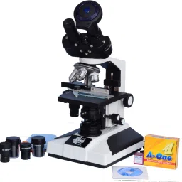 Pathological Doctor Compound Student Binocular Microscope, 40x-1500x Mag., Led Illumination With Brass Objectives, 5.0mp Cmos Camera And Kit(Containing 50 Blank Slides+Cover Slips+Cleaning Cloth+Dust Cover)-image-58