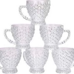 Pack of 6 Glass Crystal Clear Bubble Glass Tea & Coffee Cup (pack of 6)-image-63
