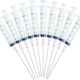 jk cure Dispovan Single Use Hypodermic 10 ML Syringe With Needle Medical Needle image 4