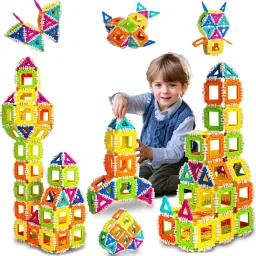countrylink Advanced Geometric 3D Interlocking Triangular Building Blocks, Brain Development image 3