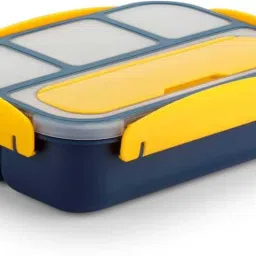 Shivalay 4 Compartment Lunch Box Containers with Spoon for Adults and Kidss 4 Containers Lunch Box-image-34