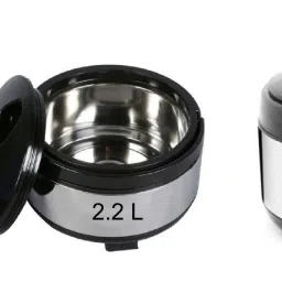 By Balliram's Premium Quality Simple And Elegant Design Roti Box | Pack of 3 Thermoware Casserole Set-image-56