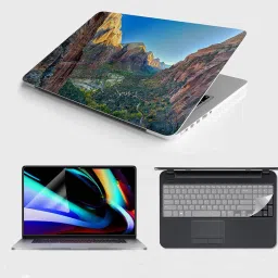 SDM 3in1 Combo 14 Inch 3m Laptop Skin, Screen Guard, Key Protector Combo273 Combo Set-image-5